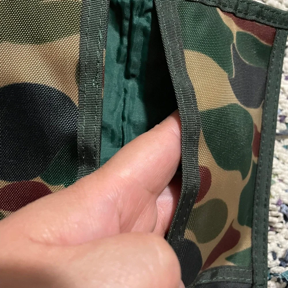 Vintage 1984 Los Angeles Olympics‎ green Camouflage trifold Wallet Sam the Eagle